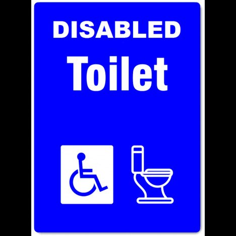 Disabled toilet